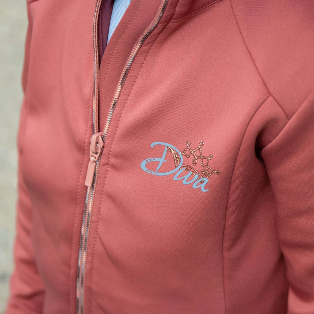 Harry's Horse Sudadera con capucha y cremallera Diva Mauvewood Mauvewood