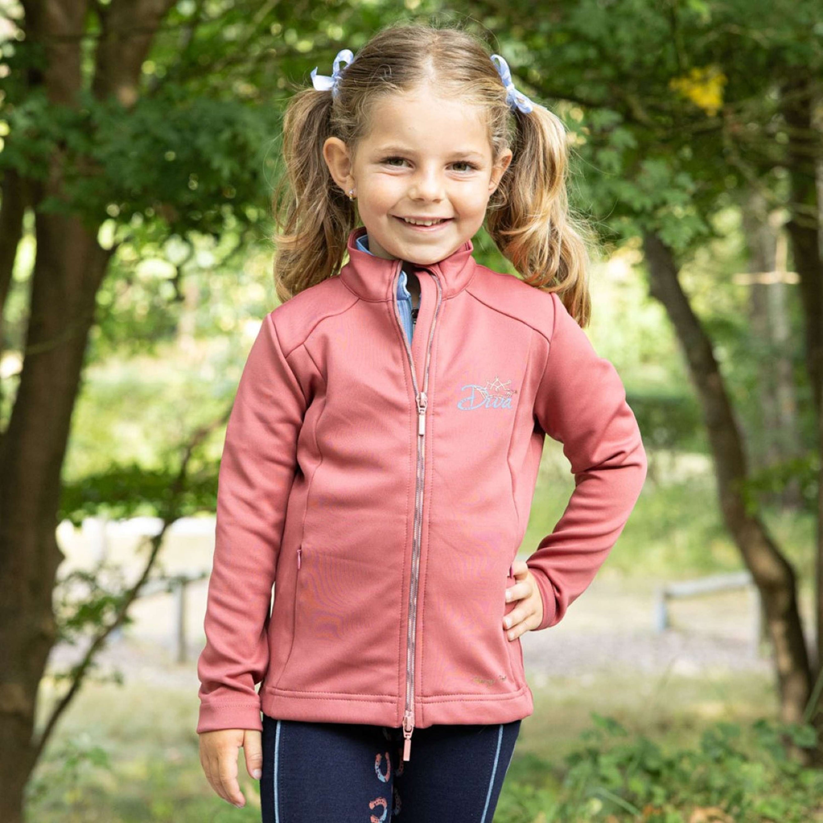 Harry's Horse Sudadera con capucha y cremallera Diva Mauvewood Mauvewood