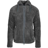 Harry's Horse Sudadera con capucha y cremallera Trendy Black Sand