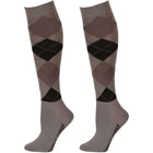 Harry's Horse Calcetines de Equitación Arygle Gris