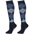 Harry's Horse Calcetines de Equitación Arygle Navy