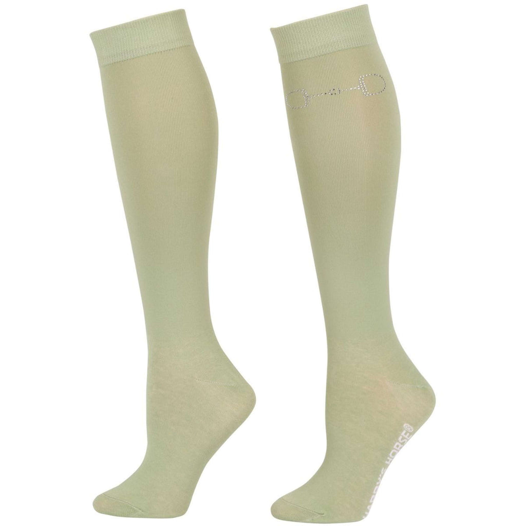 Harry's Horse Calcetines de Equitación Bit Verde
