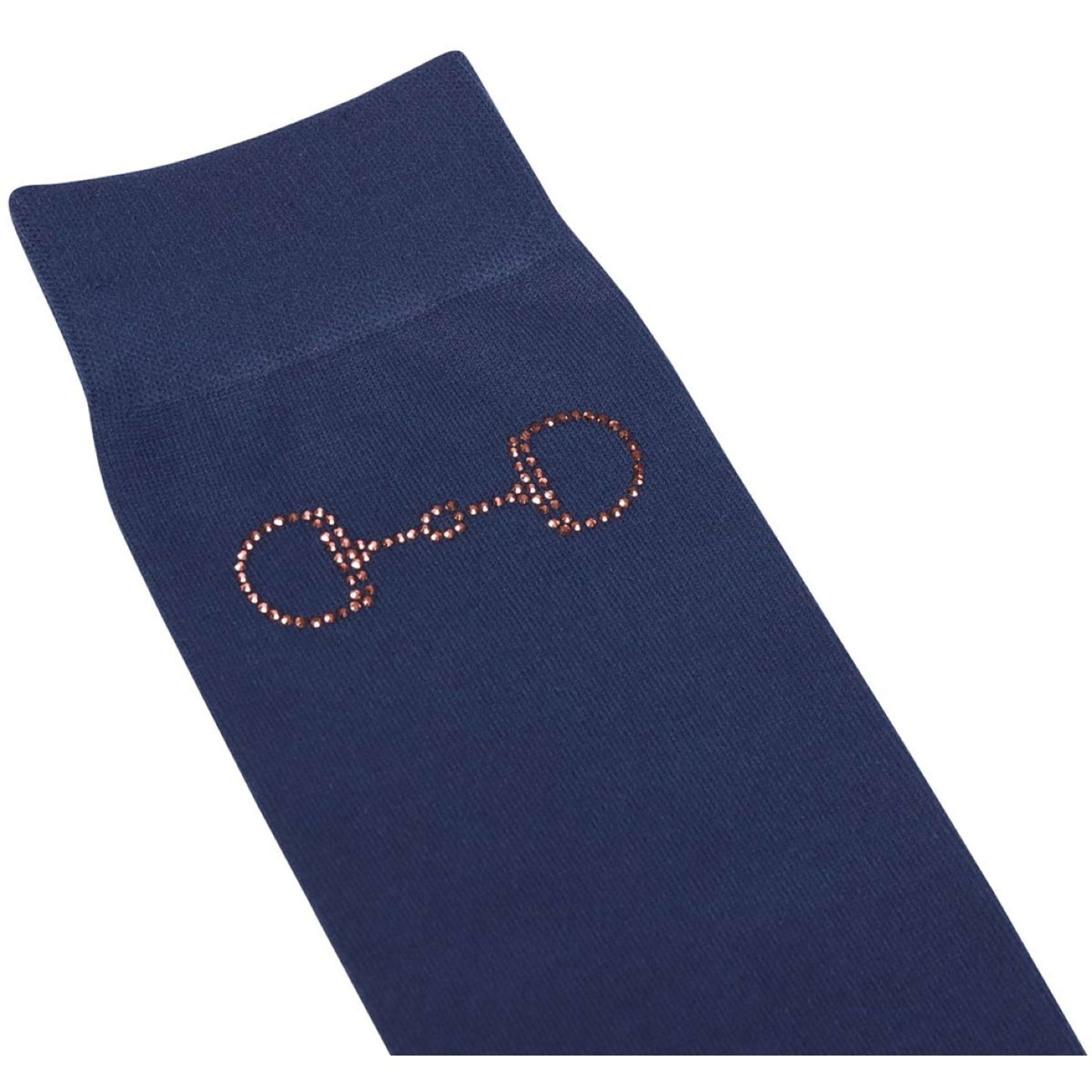 Harry's Horse Calcetines de Equitación Bit Navy