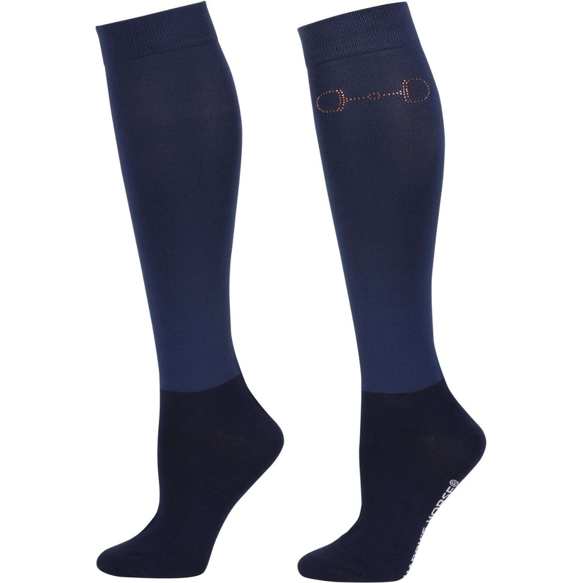 Harry's Horse Calcetines de Equitación Bit Navy