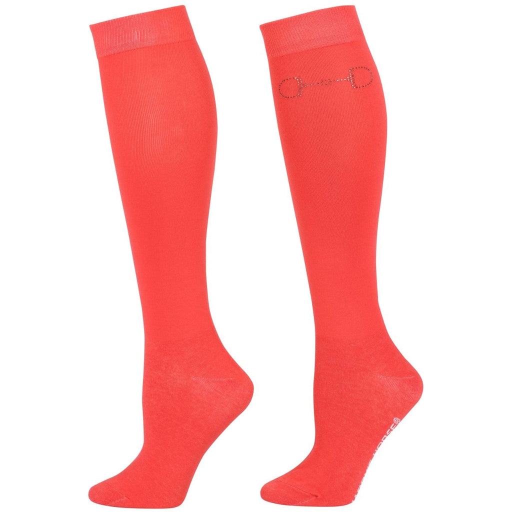 Harry's Horse Calcetines de Equitación Bit Rosa