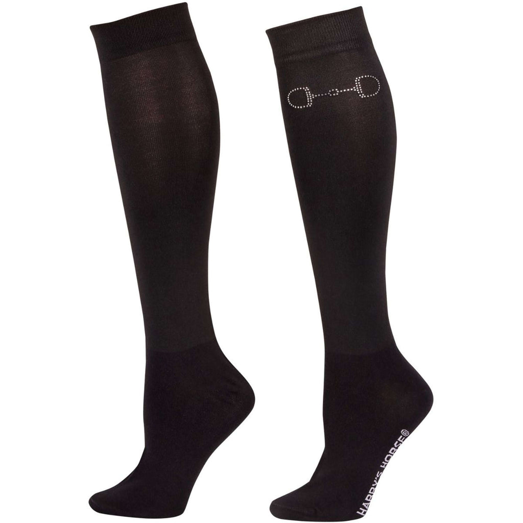 Harry's Horse Calcetines de Equitación Bit Negro
