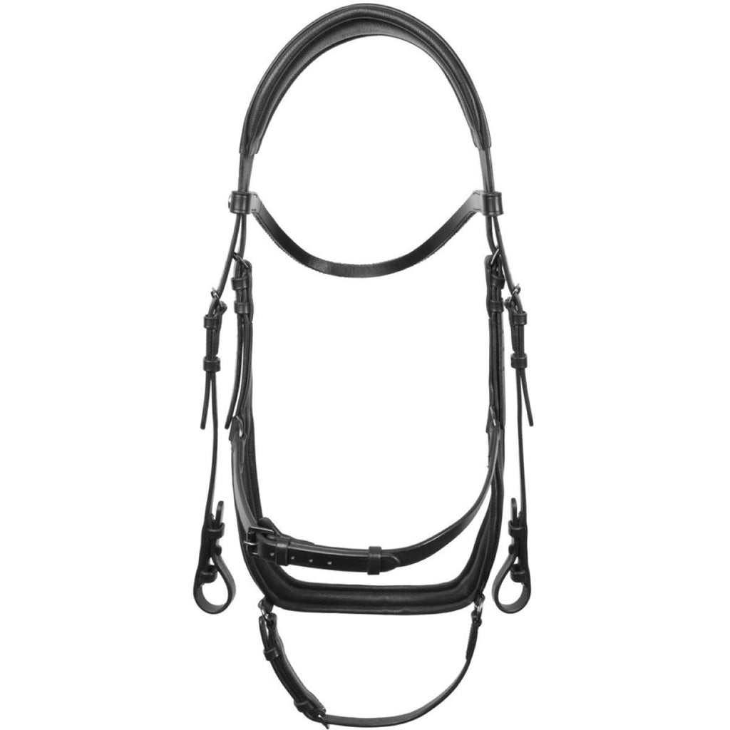 Harry's Horse Brida Anatomic Black Crystal Negro