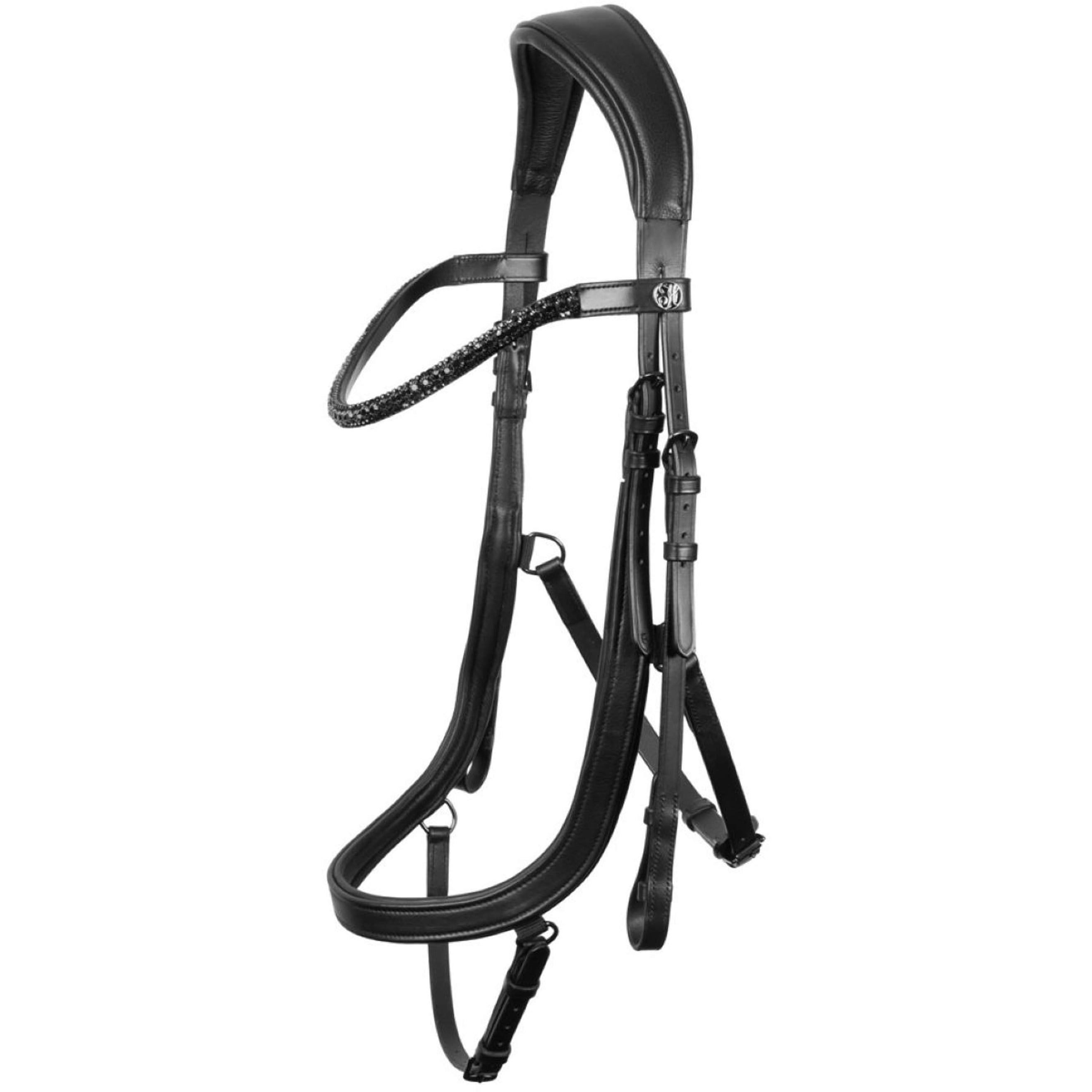 Harry's Horse Brida Anatomic Black Crystal Negro Harry's Horse Brida Anatomic Black Crystal Negro