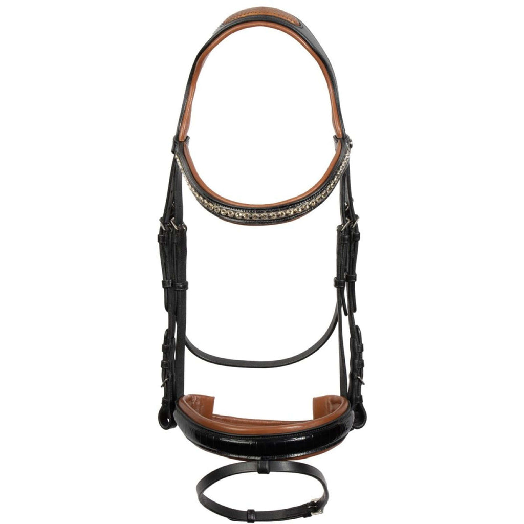 Harry's Horse Brida Black Cognac Negro