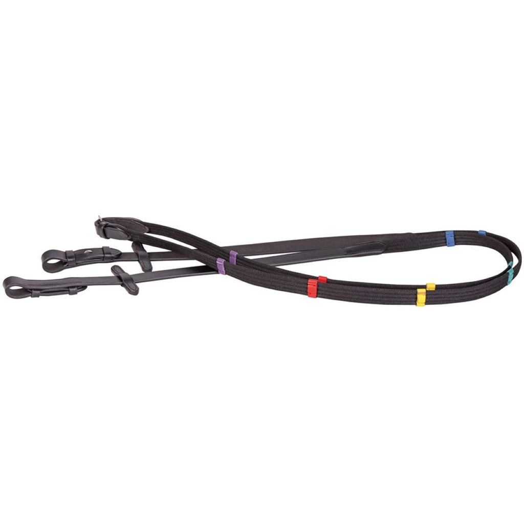Harry's Horse Riendas Colored Stops Negro