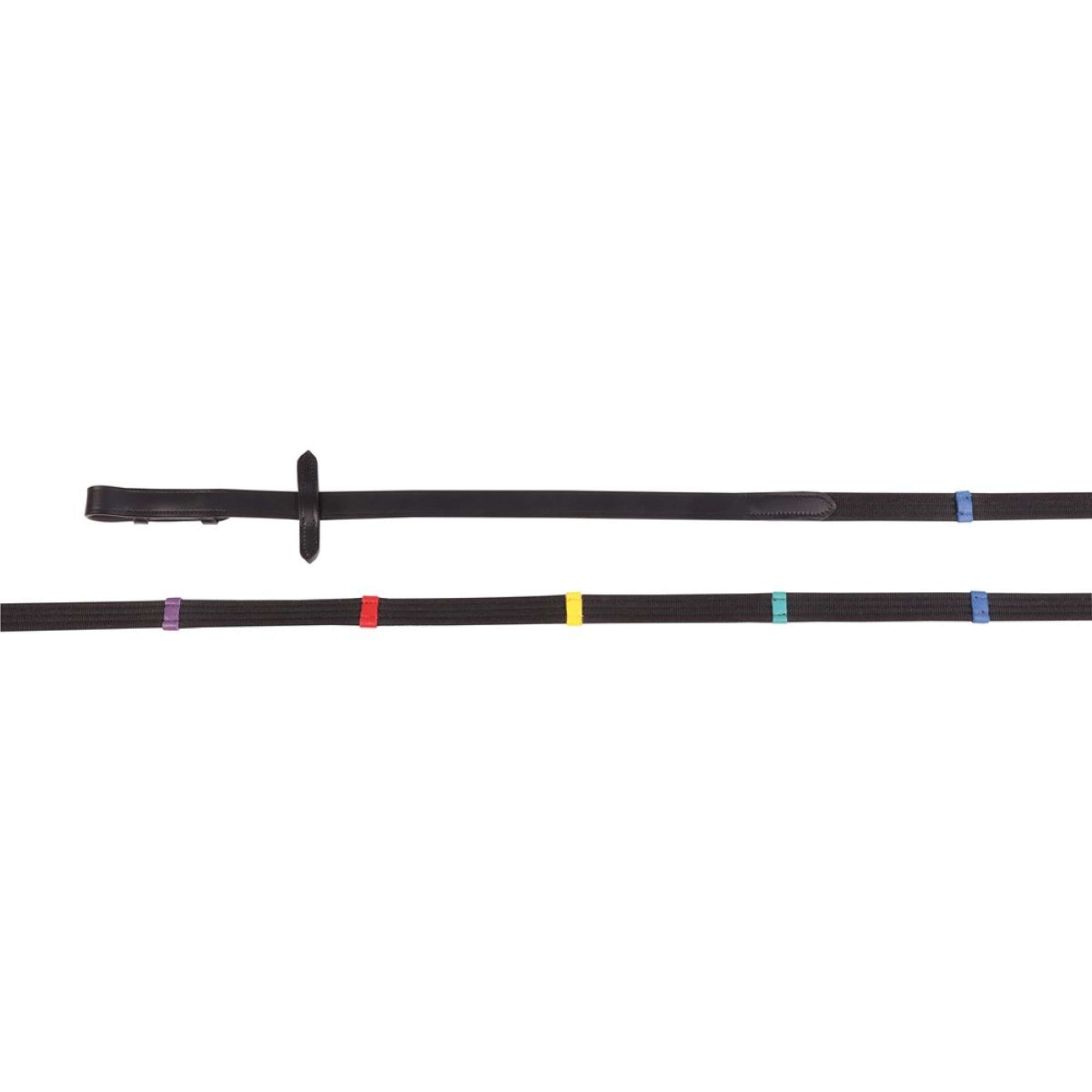 Harry's Horse Riendas Colored Stops Negro