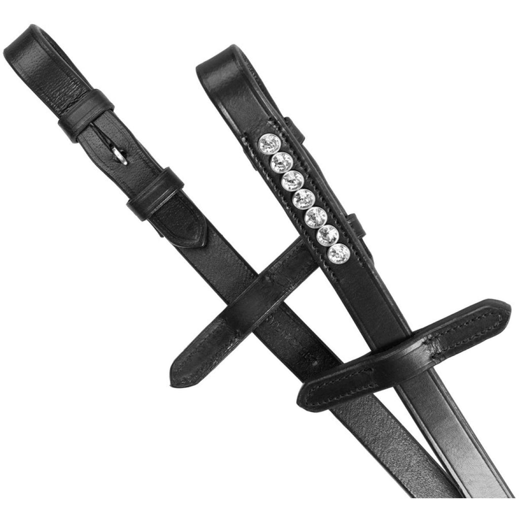 Harry's Horse Riendas Crystal Negro