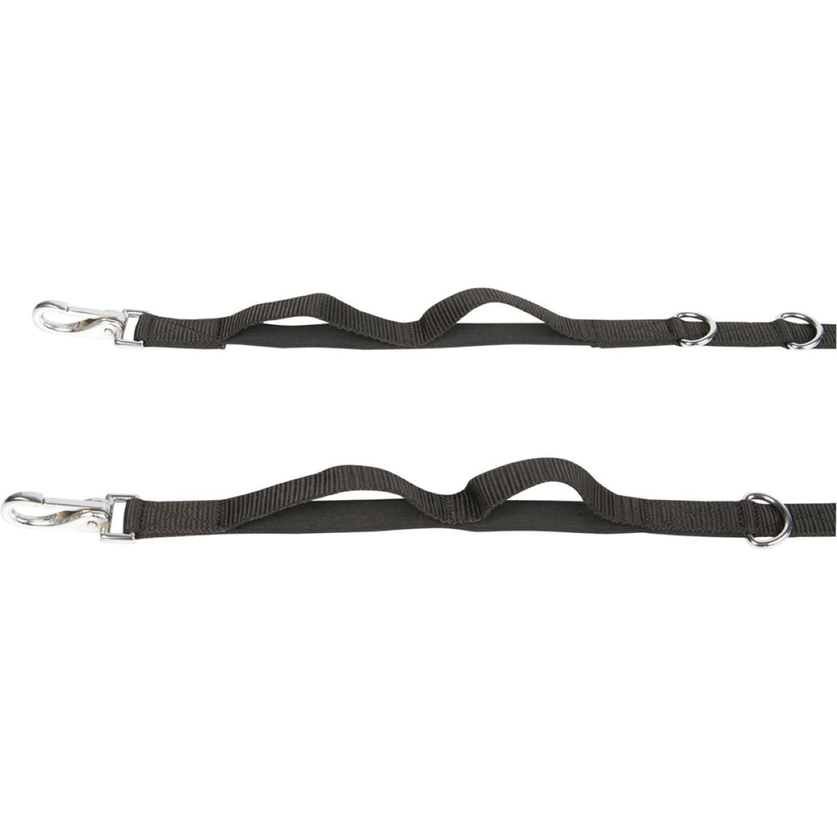 Harry's Horse Rienda fija Ajustable con Elástico Negro