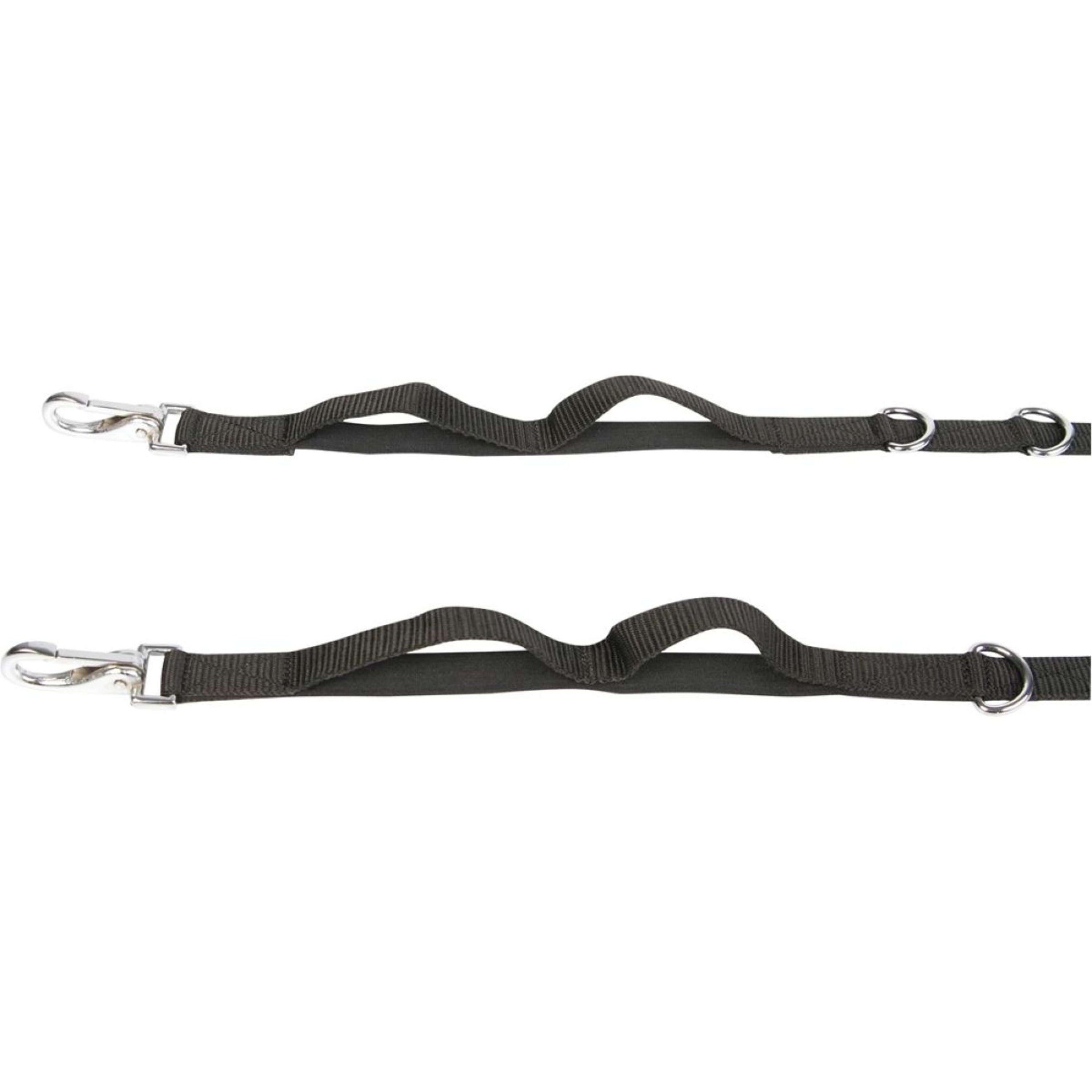 Harry's Horse Rienda fija Ajustable con Elástico Negro