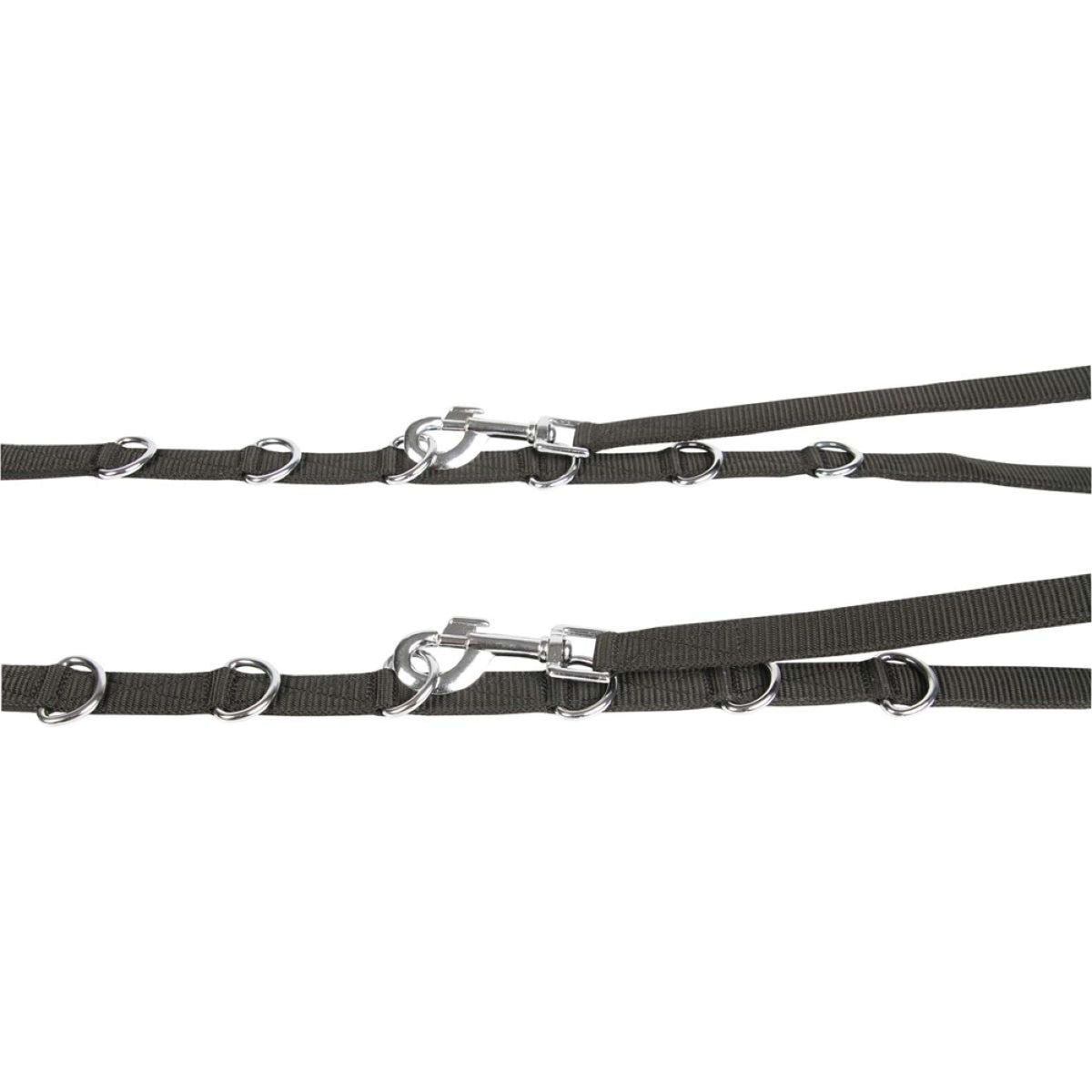 Harry's Horse Rienda fija Ajustable con Elástico Negro