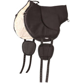 Harry's Horse Bareback Pad Faux Fur Negro