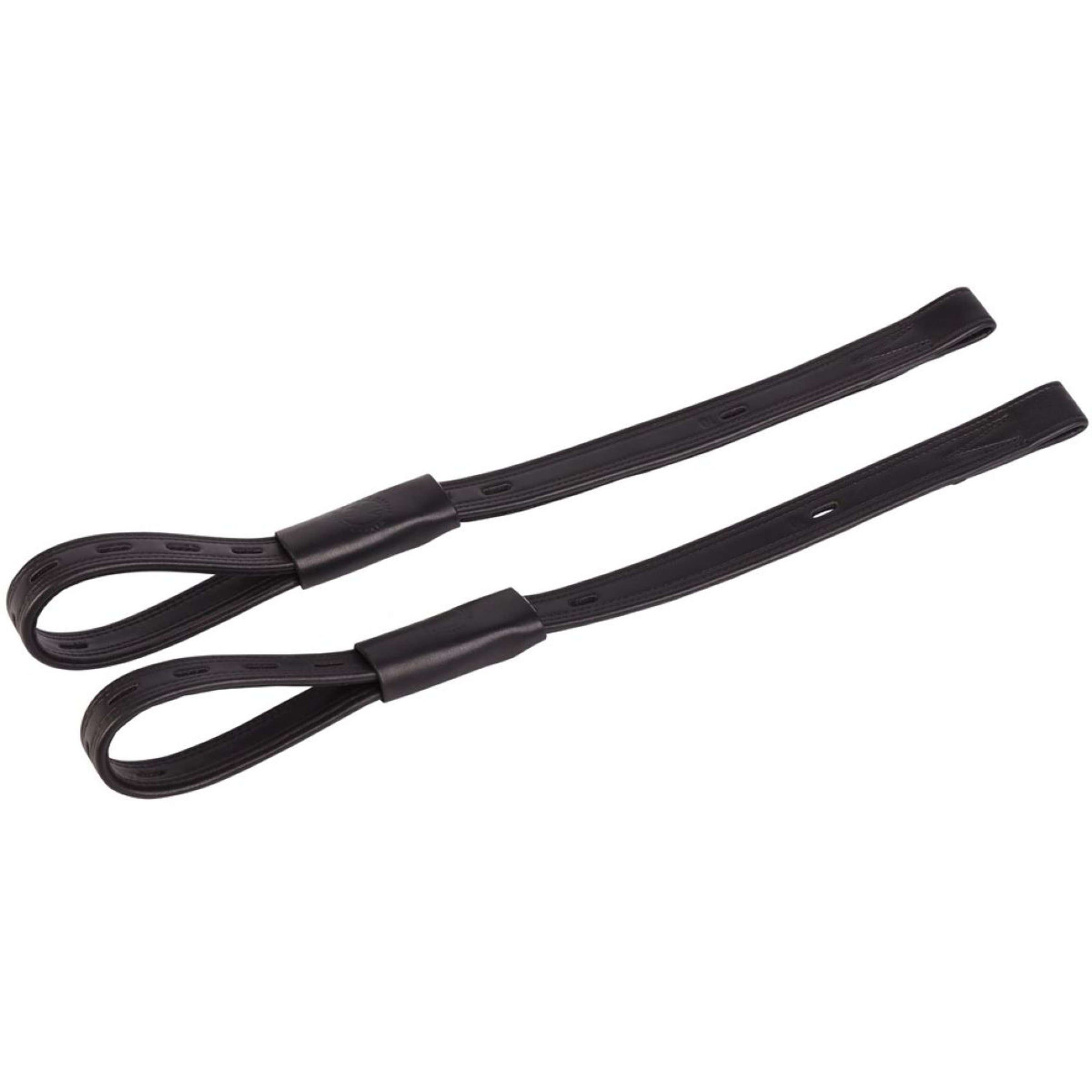 Harry's Horse Correas de estribo Close Contact PU Negro