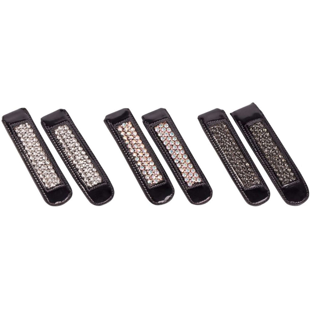 Harry's Horse Clips para Botas Crystal Negro/Oro rosa