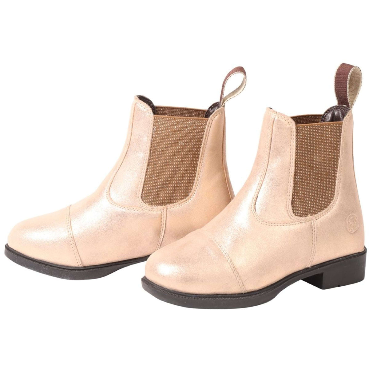 Harry's Horse Botines Glitter Oro rosa