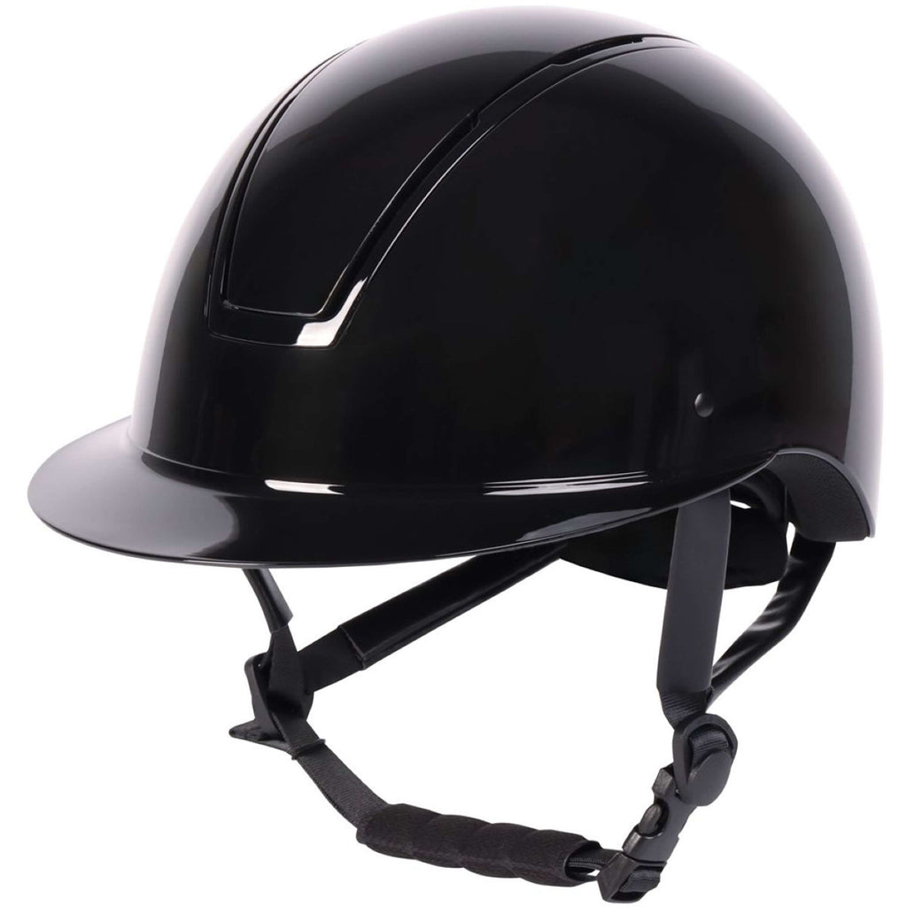 Harry's Horse Casco de Seguridad Royal Glossy Negro/Negro