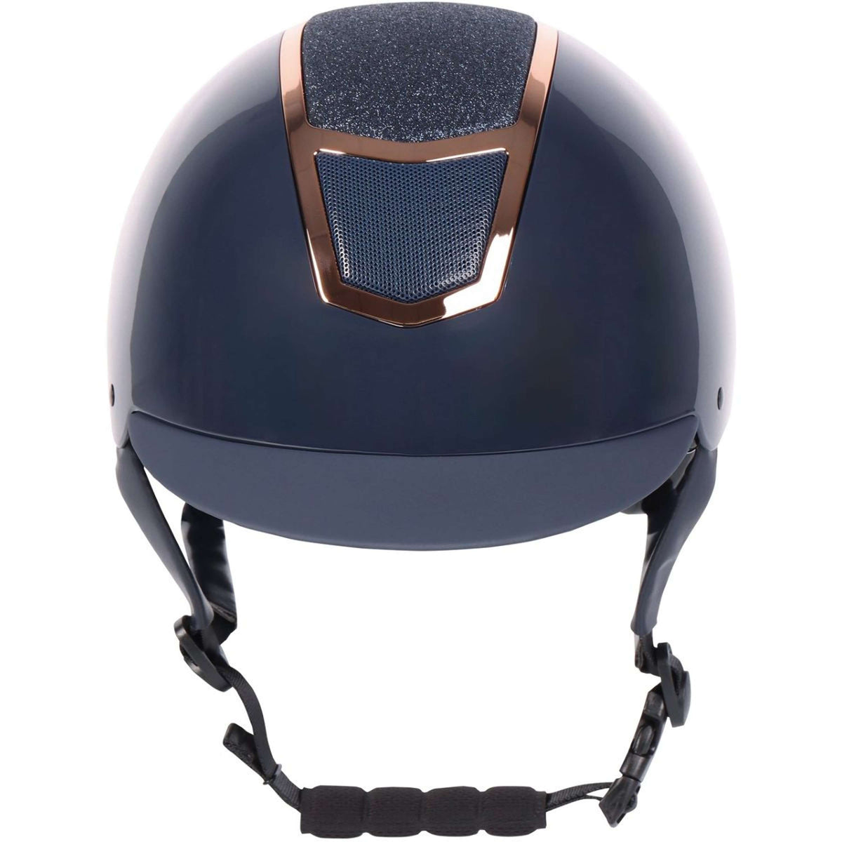 Harry's Horse Casco de Seguridad Matterhorn Sparkle Navy/Rosegold