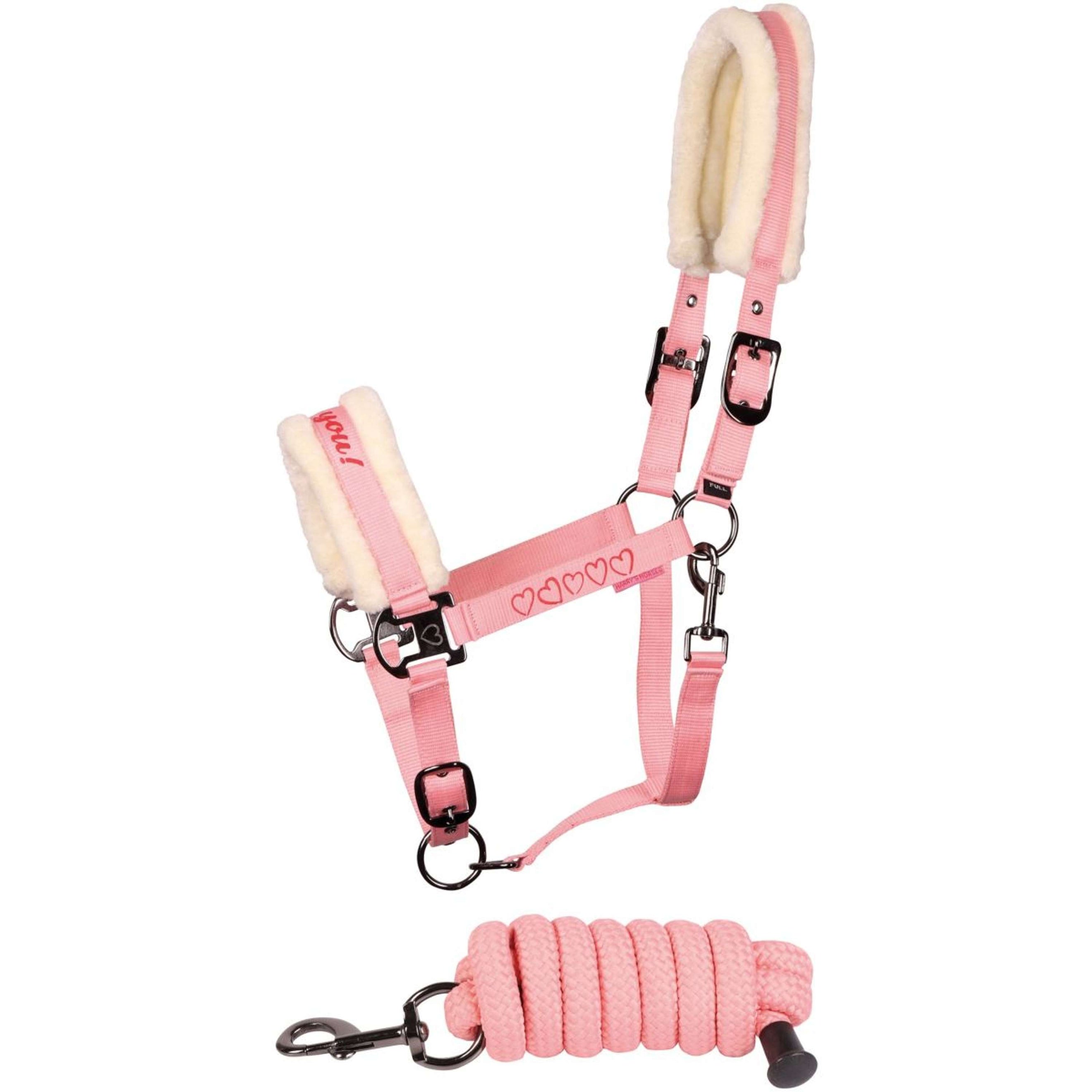 Harry's Horse Juego de Cabestro Love Rosa Harry's Horse Juego de Cabestro Love Rosa
