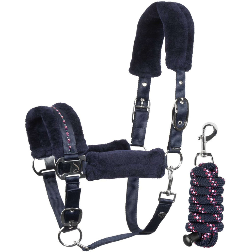 Harry's Horse Juego de Cabestro Denici Cavalli Purple Passion Crystal Peacoat