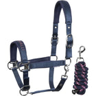 Harry's Horse Juego de Cabestro Denici Cavalli Purple Passion Satin Peacoat