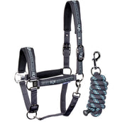 Harry's Horse Juego de Cabestro Equestrian Society Black Sand