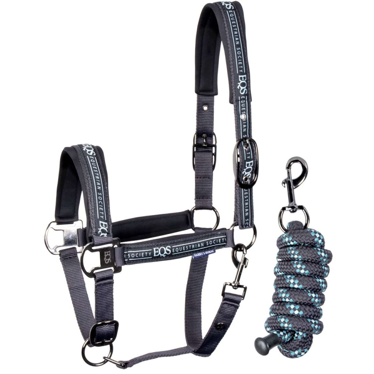 Harry's Horse Juego de Cabestro Equestrian Society Black Sand