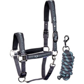 Harry's Horse Juego de Cabestro Equestrian Society Black Sand