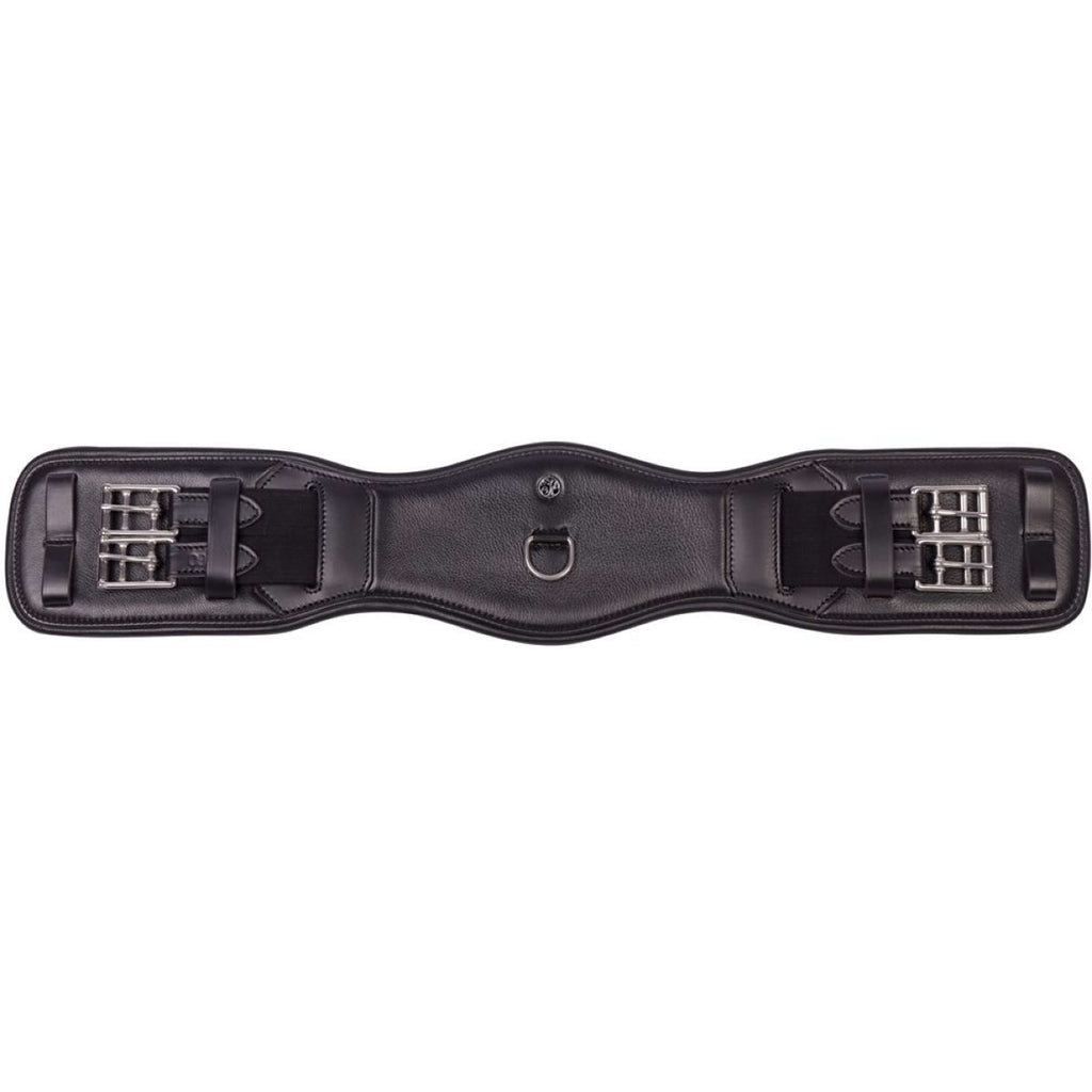 Harry's Horse Cincha de doma FreeFit Elastisch Negro
