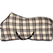 Harry's Horse Manta de Forro Polar Check Crema