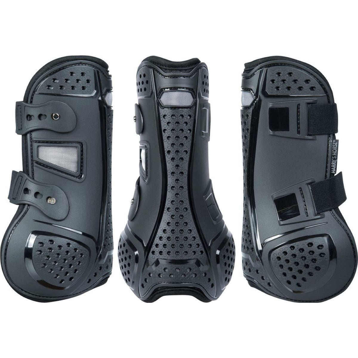 Harry's Horse Protectores de piernas Breath Negro
