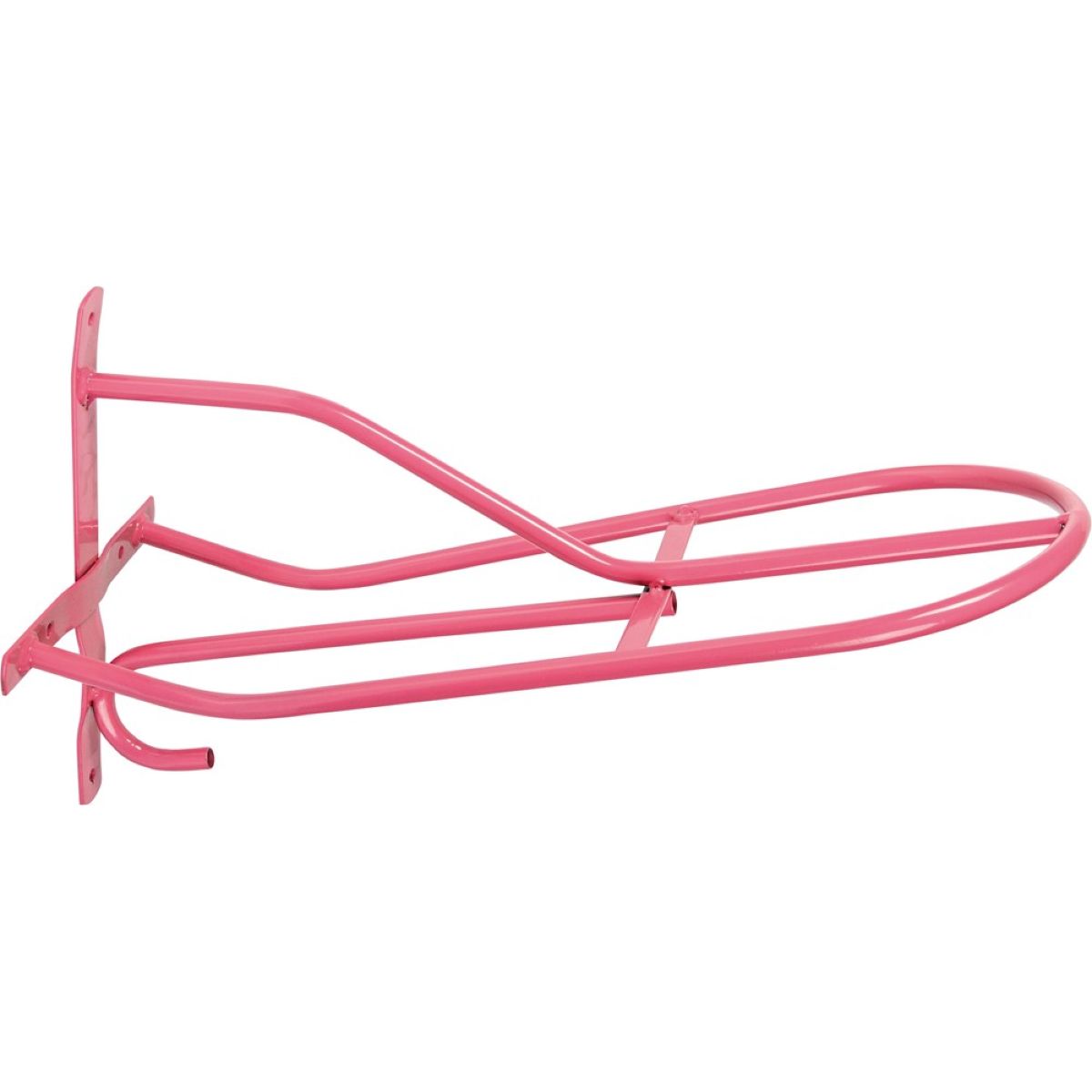 Harry's Horse Soporte de Silla de Montar Metal/Plastificado Rosa
