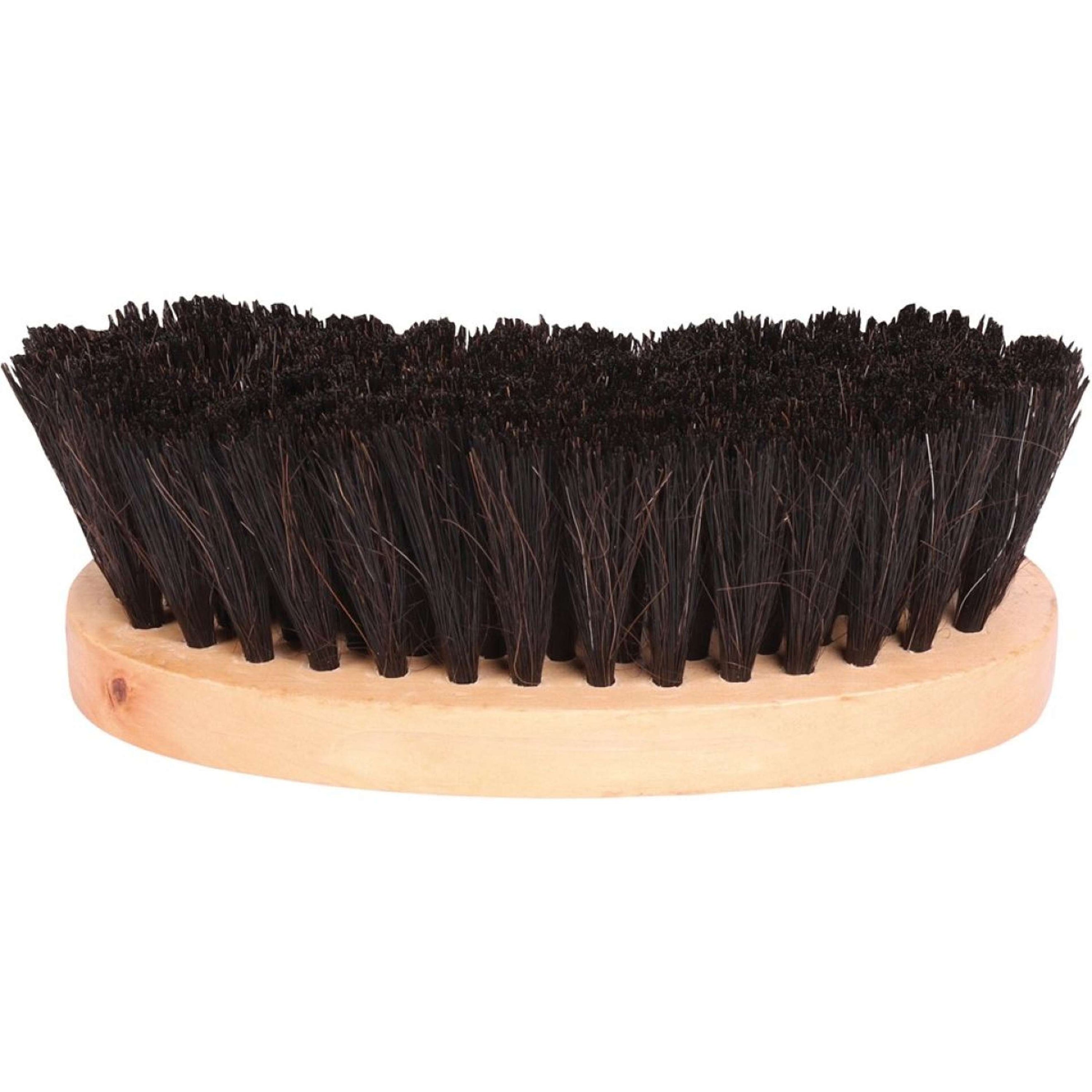Harry's Horse Cepillo Suave Comfort Care Wood Horse Hair Natural