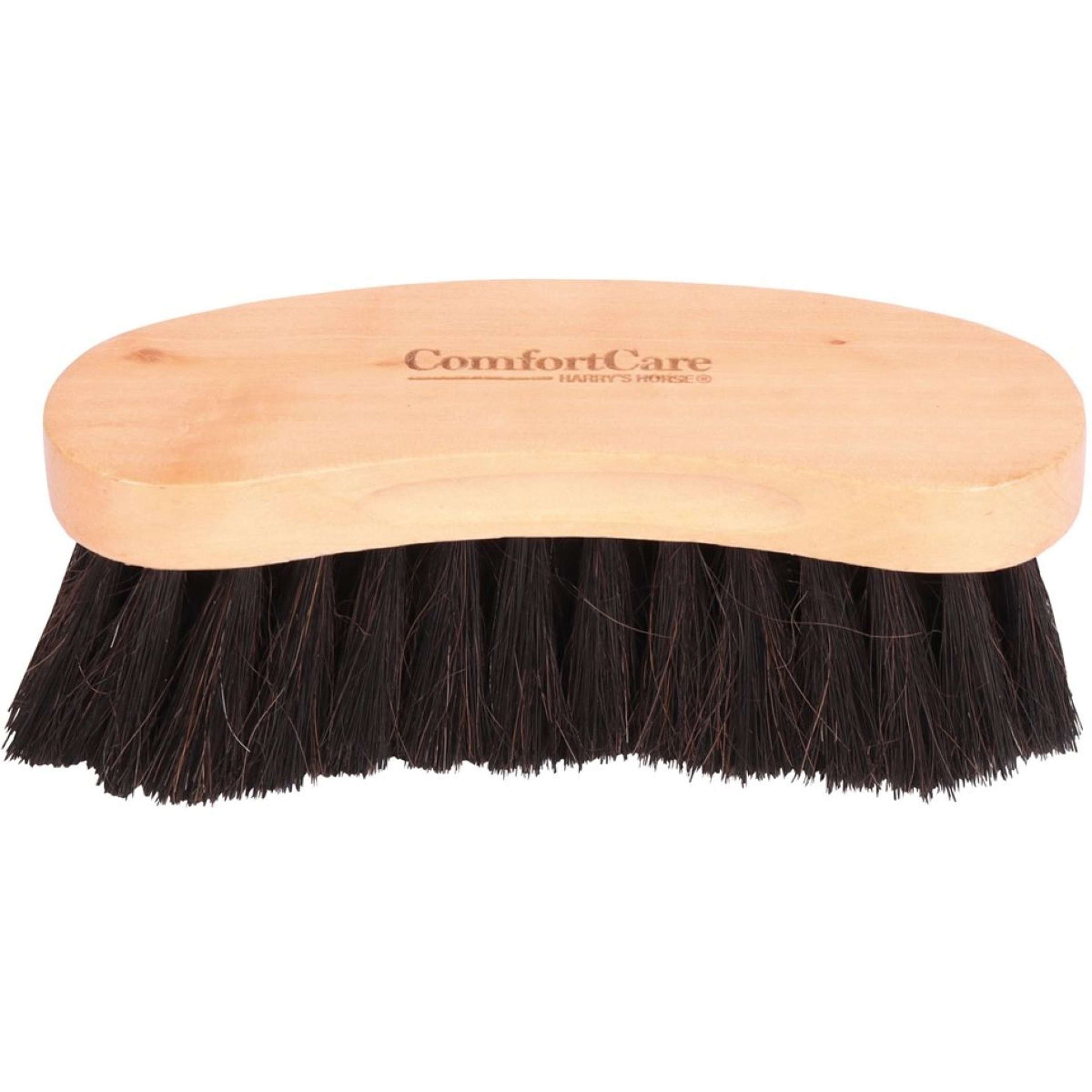 Harry's Horse Cepillo Suave Comfort Care Wood Horse Hair Natural