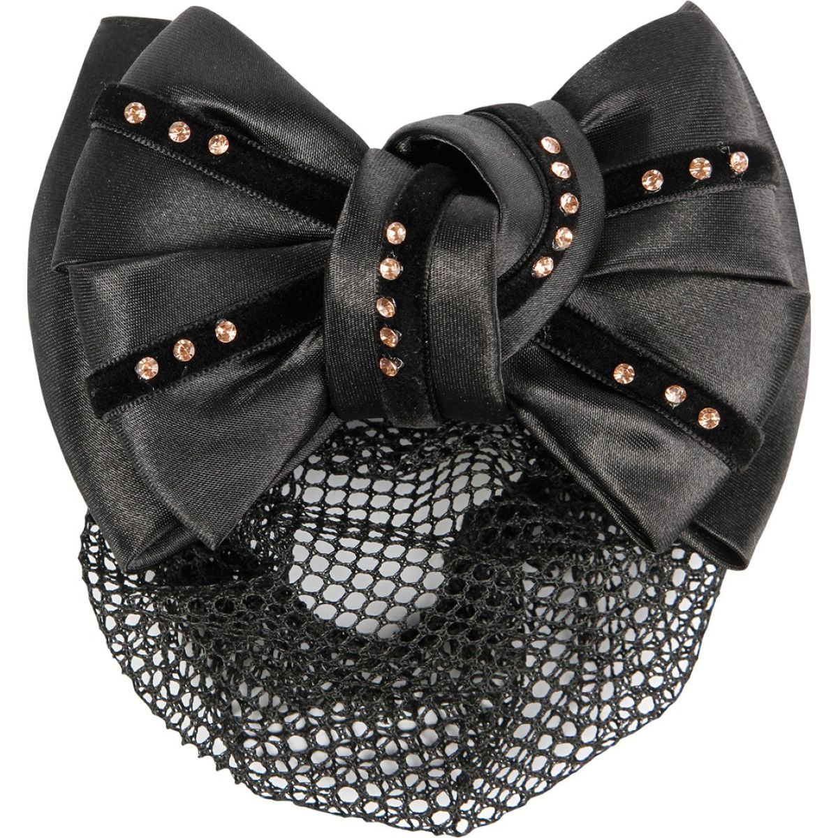 Harry's Horse Pinza para el cabello Strass Rosegold Negro
