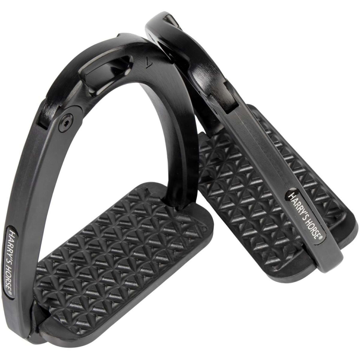 Harry's Horse Estribos de seguridad Safe Release acero inoxidable