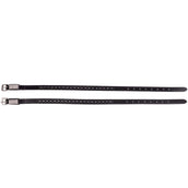 Harry's Horse Correas para espuelas Broque Negro/Plata