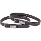 Harry's Horse Correas para espuelas Broque Negro/Plata