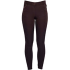 HKM Pantalón de Equitación Rosegold Glamour Full Grip Marron/Oro Rosa