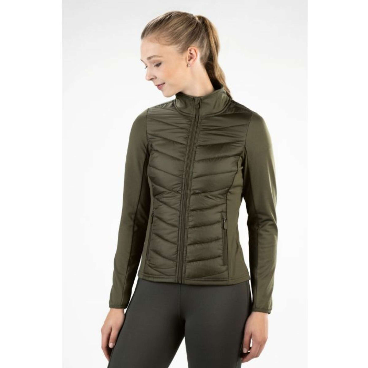 HKM Chaqueta Prag Nylon Verde oliva