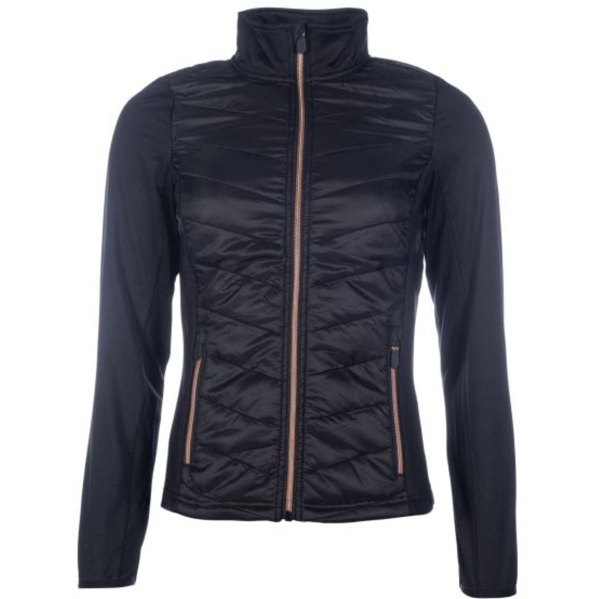 HKM Chaqueta Prag Nylon Negro/Oro rosa