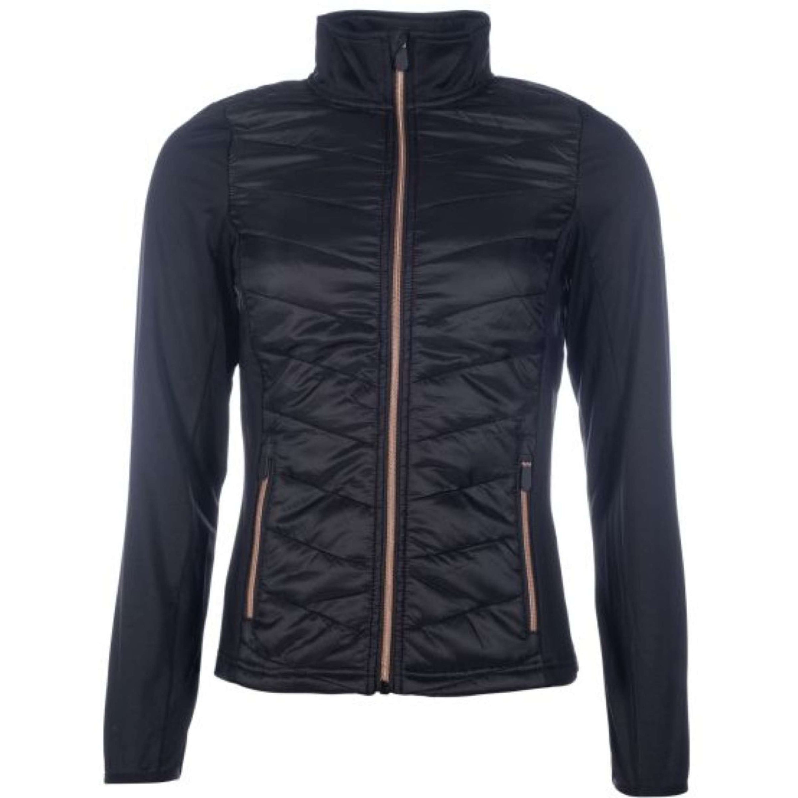HKM Chaqueta Prag Nylon Negro/Oro rosa