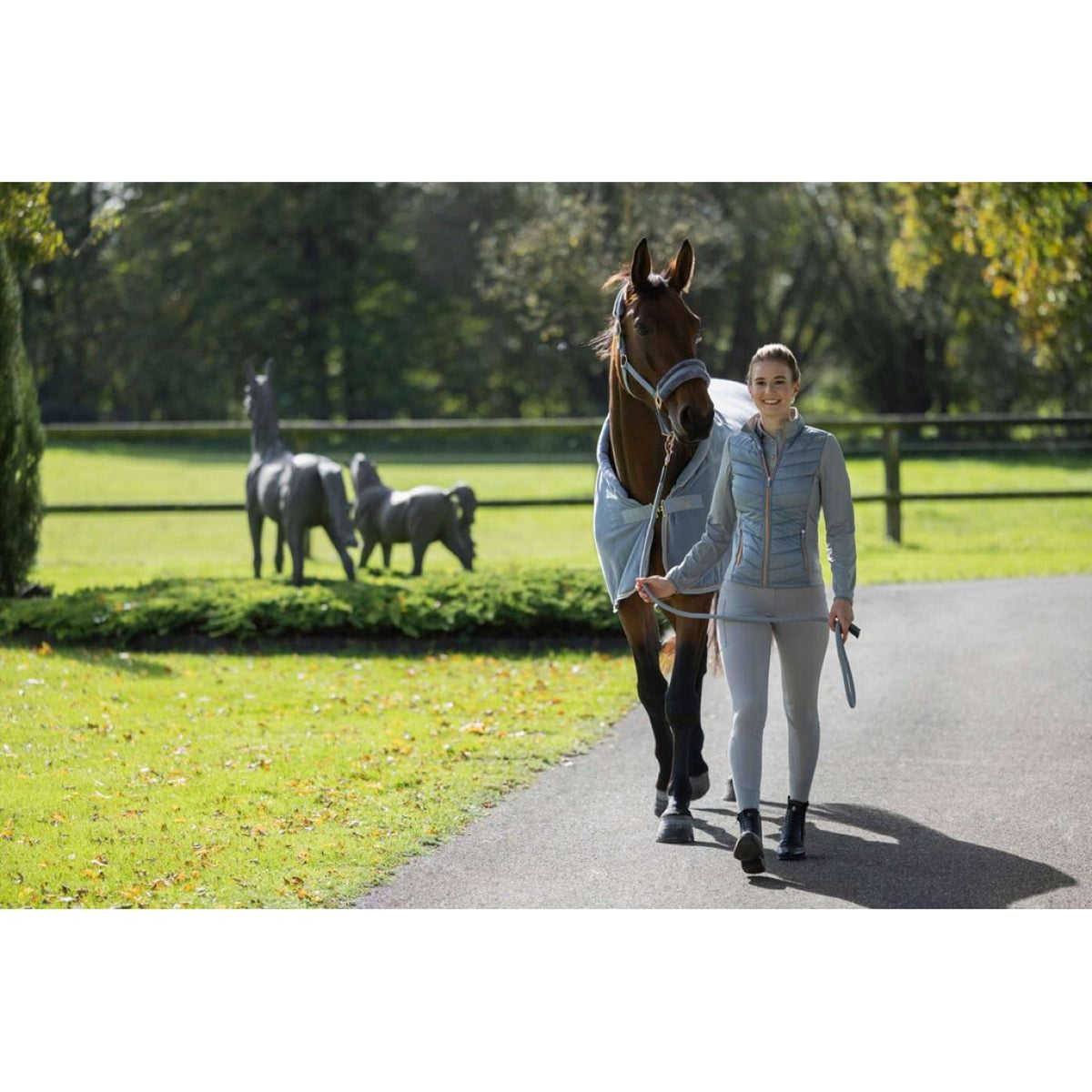 HKM Chaqueta Prag Gris/Oro Rosa