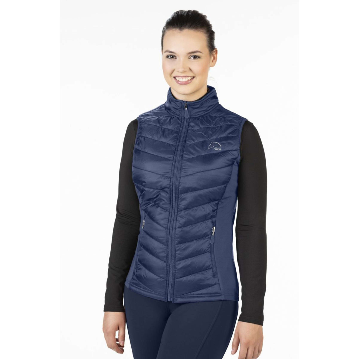 HKM Chaleco Jersey Basel Azul oscuro