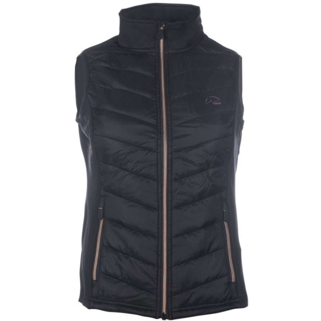 HKM Chaleco Jersey Basel Negro/Oro rosa
