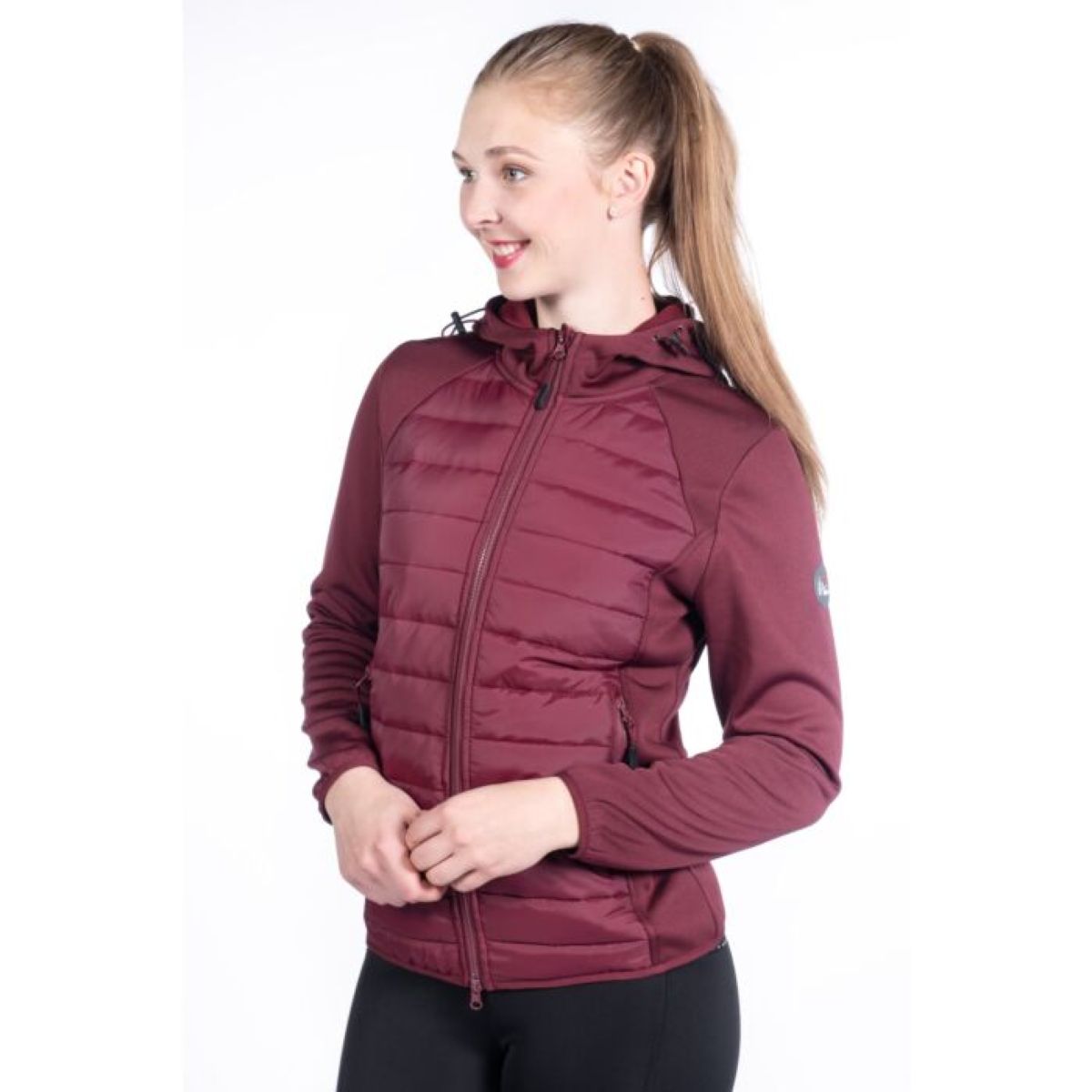 HKM Chaqueta Deportiva Style Rojo vino