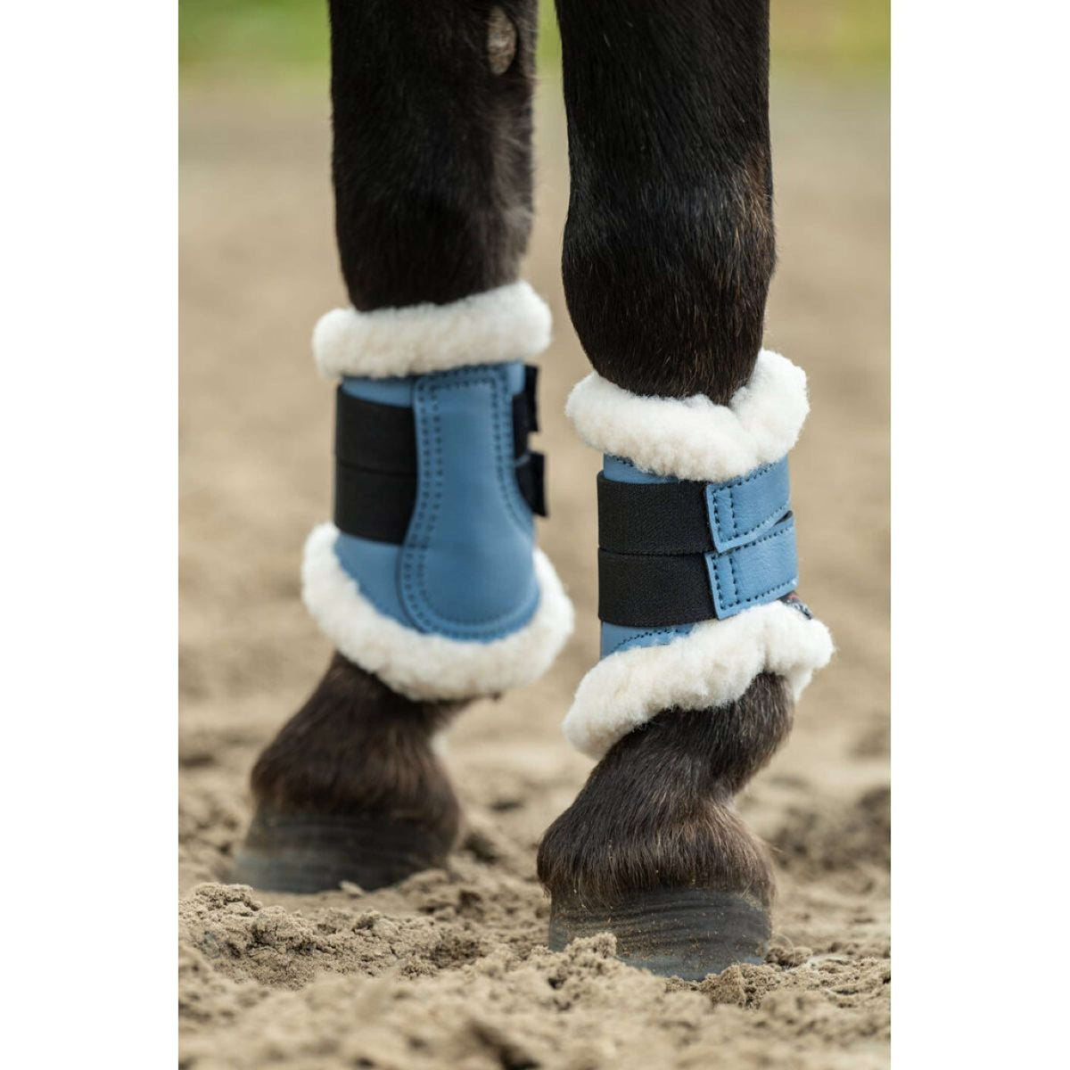 HKM Dressage Boots Comfort Azul Humo